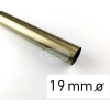  Óarany színű fém karnisrúd 19 mm átmérőjű - 200 cm