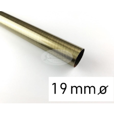  Óarany színű fém karnisrúd 19 mm átmérőjű - 200 cm karnis, függönyrúd