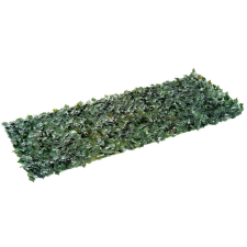 Oasom Erkélytakaró, kerítéstakaró belátásgátló sötétzöld műsövény 300x100 cm korlát takaró háló élethű szőtt levelekkel redőny