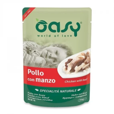  Oasy Cat Alutasak Natural Chicken &amp; Beef 70g macskaeledel