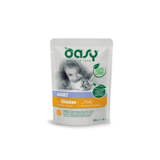 Oasy Cat Alutasakos Chunks in Gravy Adult Chicken 85g macskaeledel