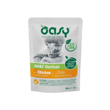  Oasy Cat Alutasakos Chunks in Gravy Adult Sterilized Chicken 85g macskaeledel