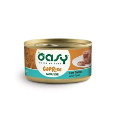 Oasy Cat Konzerv Caprice Mousse Tuna - tonhal 85g macskaeledel
