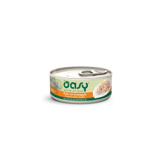Oasy Cat Konzerv Natural Chicken&Cheese 70g macskaeledel