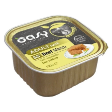 Oasy Dog Alutálka GF Adult Beef with vegetables 150g kutyaeledel