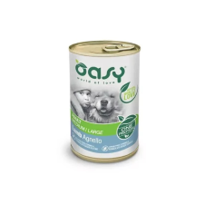 Oasy Dog Konzerv OP Adult Medium/Large Lamb konzerv kutyáknak 400g kutyaeledel