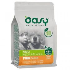 Oasy Dog OAP Adult Medium/Large Pork 12kg kutyaeledel