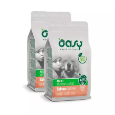 Oasy Dog OAP Adult Medium/Large Salmon 2x2,5kg kutyaeledel
