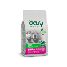 Oasy Dog OAP Adult Medium/Large Wild Boar 12kg kutyaeledel