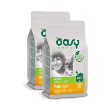  Oasy Dog OAP Adult Small/Mini Pork 2x2,5kg kutyaeledel