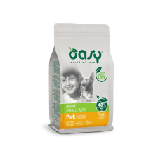  Oasy Dog OAP Adult Small/Mini Pork 800g kutyaeledel