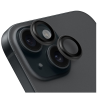 OBAL:ME Apple iPhone 14/ 14 Plus tempered glass kamera védő üvegfólia, fekete