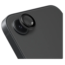 OBAL:ME Apple iPhone 17E / 16E tempered glass kamera védő üvegfólia, fekete mobiltelefon kellék
