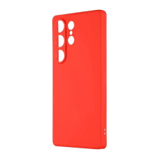 OBAL:ME OBAL:ME Matte TPU tok Samsung Galaxy S25 Ultra készülékhez piros tok és táska