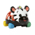 Oball Autó és csörgő 2in1 Curious Car zebra Zen™ 3hó+