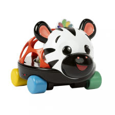 OBALL Autó és csörgő 2in1 Curious Car zebra Zen™ 3hó+ készségfejlesztő