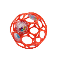 Oball RATTLE játék 10 cm, Narancs-új 0hó+ egyéb bébijáték