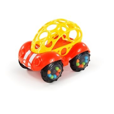 Oball Rattle & Roll 3m+, piros/sárga autópálya és játékautó