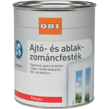 OBI ablak- és ajtólakk, vízzel higítható fehér, fényes, 750 ml lakk, faolaj