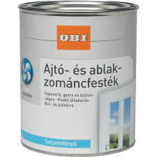 OBI ablak- és ajtólakk, vízzel higítható fehér, selyemfényű, 375 ml favédőszer és lazúr