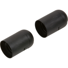  OBI E27 foglalat fekete 2 darab villanyszerelés