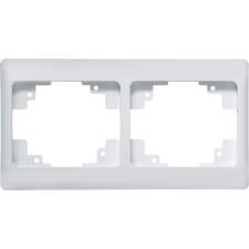  OBI fedőkeret Rea kétszeres polárfehér vízszintes villanyszerelés