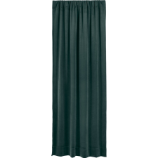 OBI függöny bújtatóval sötétzöld 2-es készlet 135 cm x 250 cm lakástextília