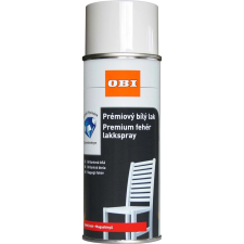 OBI lakkspray Prémium magas selyemfényűényű fehér 400 ml aeroszolos termék