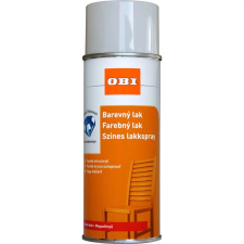 OBI lakkspray színes magas selyemfényű tisztafehér 400 ml aeroszolos termék