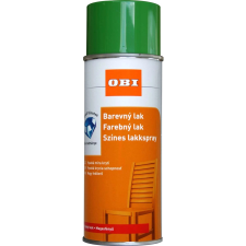 OBI lakkspray színes magas selyemfényű zöldessárga 400 ml aeroszolos termék