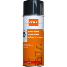 OBI lakkspray színes magas selyemfényűényű antracit 400 ml aeroszolos termék