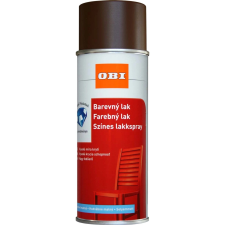 OBI lakkspray színes selyemfényű mogyoróbarna 400 ml aeroszolos termék