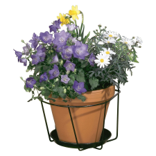 OBI Living Garden OBI cseréptartó kampós átmérője 20 cm antracit kerti dekoráció