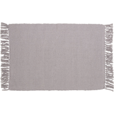  OBI pamut szőnyeg egyszínű ezüstszürke 50 cm x 80 cm lakástextília