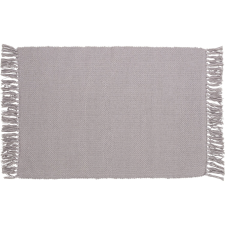 OBI pamut szőnyeg egyszínű ezüstszürke 50 cm x 80 cm lakástextília