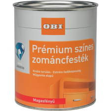 OBI Premium színes zománcfesték oldószeres csokoládébarna, magasfényű, 750 ml zománcfesték