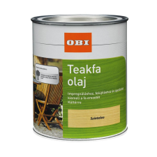 OBI Teak faolaj Színtelen 0,75 l favédőszer és lazúr