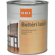 OBI vékonylazúr vízzel higítható paliszander 750 ml favédőszer és lazúr
