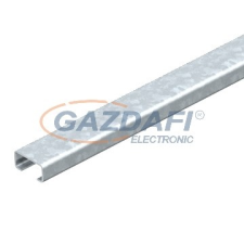OBO 1110002 CM3015P2000FS Profilsín CM3518, 17 mm résméret, 2000mm szalaghorganyzott acél villanyszerelés