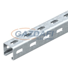 OBO 1122500 MS4141PP0300FT Profilsín oldalfal-perforálással merítetten tűzihorganyzott 300x41x41mm villanyszerelés