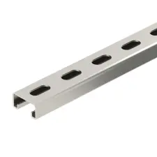 OBO 1122930 MS4121P0500A2 Profilsín perforált 22 mm résszélesség 500x41x21mm villanyszerelés