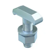 OBO 1148126 MS40HB M12x30 ZL Horogfejű Csavar MS4022 profilsínhez M12x30mm Cinklamella acél villanyszerelés
