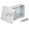 OBO 2000414 A 18 5 Leágazódoboz sorkapocsléccel 125x100x38mm világosszürke IP55 polietilén
