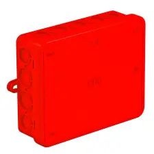 OBO 2000418 A 18 HF RO Leágazódoboz 125x100x38mm piros IP55 polietilén villanyszerelés