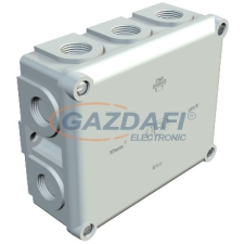 OBO 2002345 B 11 M Kábel-Leágazódoboz 136x111x57mm világosszürke IP54 Duroplaszt, aminoplaszt villanyszerelés