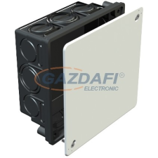 OBO 2003112 UV 80 K Kötődoboz vakolat alatti 80x80x45mm fekete IP20 polisztirol villanyszerelés