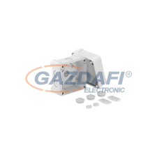 OBO 2005054 X02 LGR-TR Leágazódoboz átlátszó fedéllel 95x95x72mm villanyszerelés