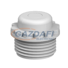 OBO 2032554 90 PG21 DSMB Csavaros Záródugó ászúrható membránnal PG21 világosszürke IP54 Polietilén villanyszerelés