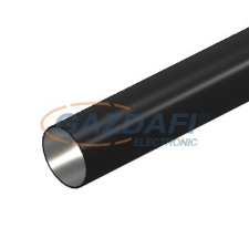 OBO 2046567 S25W SW Acél Páncélcső 3000mm ø25mm PES50 - Polyester/Epoxid fekete villanyszerelés