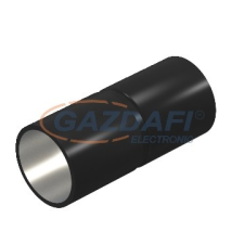 OBO 2046586 SV40W SW Összekötő Karmantyú Acél ø40mm PES50 - Polyester/Epoxid fekete villanyszerelés